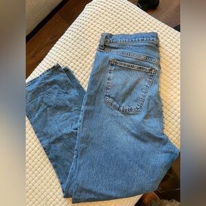 Abercrombie & Fitch 90's Straight Ultra High Rise CURVE LOVE Jeans 18
